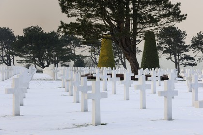 France, Calvados, Colleville sur Mer, the Normandy Landings Beach, Omaha Beach, American Cemetery
