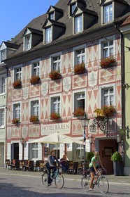 Allemagne, Bade-Wurtemberg, Fribourg en Brisgau, Zum Roten Bären le plus ancien hotel-restaurant toujours en activité d'Allemagne