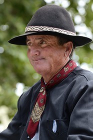 Argentine, province de Buenos Aires, San Antonio de Areco, gaucho à la fête du Jour de la Tradition (Dia de la Tradicion)