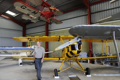United Kingdom, England, East Yorkshire, Breighton Airfield and Aeroplane Museum