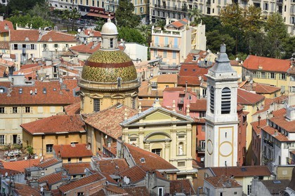 France, Alpes-Maritimes, Nice, Old Town, Sainte-Reparate (St. Reparata) cathedral