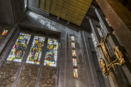 France, Finistère, Brest, the Saint-Louis de Brest church built between 1953 and 1958