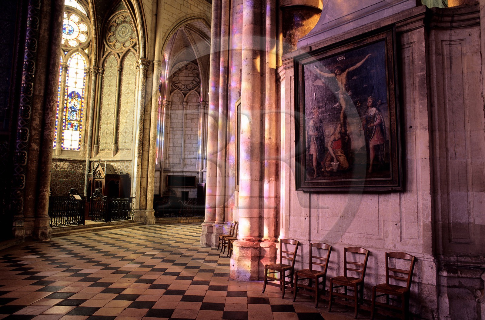France, Oise (60), Beauvais, cathédrale St-Pierre (13-16ème siècle)