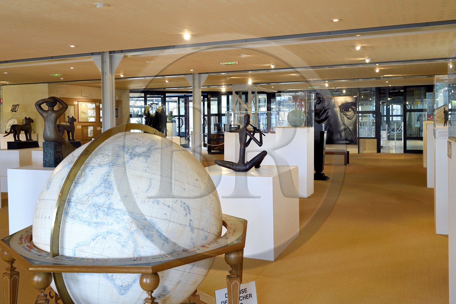 France, Charente (16), Jarnac, musée François Mitterrand situé à l'Espace culturel de l'Orangerie