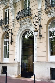 France, Allier (03), Vichy, l'ancien Hotel le Majestic dans la rue Petit construit en 1907 par l’architecte Henri Mignan