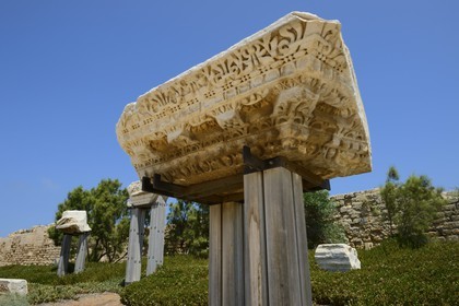 Israel, Haifa District, Caesarea (Caesarea Maritima), ruins of Caesarea