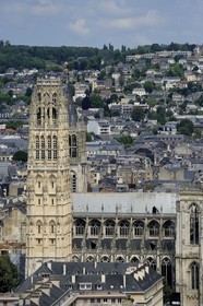 France, Seine Maritime, Rouen, Notre Dame of Rouen Cathedral, the Tour de Beurre (Butter Tower)