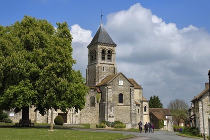 France, Yvelines, Montchauvet, Sainte Marie Madeleine (St. Mary Magdalene) church
