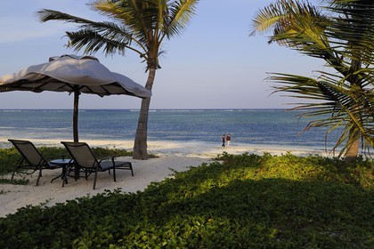 Tanzanie, archipel de Zanzibar, île de Unguja (Zanzibar), côte Sud-Est, Bwejuu, le luxueux Baraza Resort & Spa