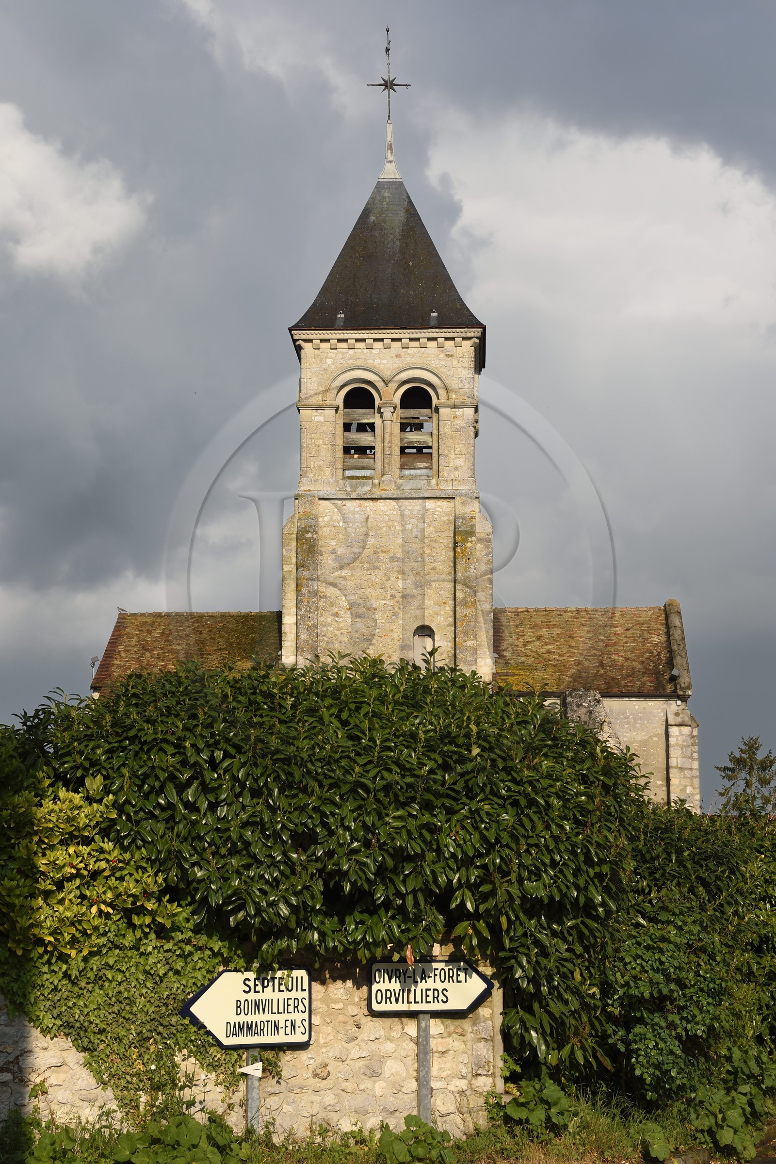 France, Yvelines (78), Montchauvet, l'église Sainte Marie-Madeleine