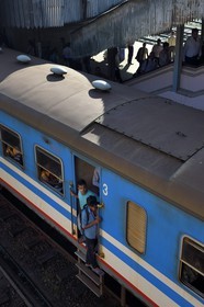 Sri Lanka, Colombo, gare de Maradana