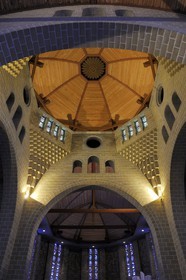 France, Manche (50), Cotentin, Saint-Lô, chapelle de la communauté du Bon Sauveur de l'architecte Joseph Marrast