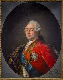 France, Paris, Marais district, Carnavalet Museum, portrait of King Louis XVI, workshop of Antoine-François Callet (1786)