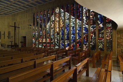 France, Var, Hyeres, Chapel of Our Lady of Consolation (Notre-Dame-de-Consolation) in the district of Costebelle