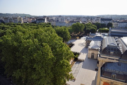 France, Allier (03), Vichy, Palais des Congrès (Congress Palace) and Opera in the Parc des Sources