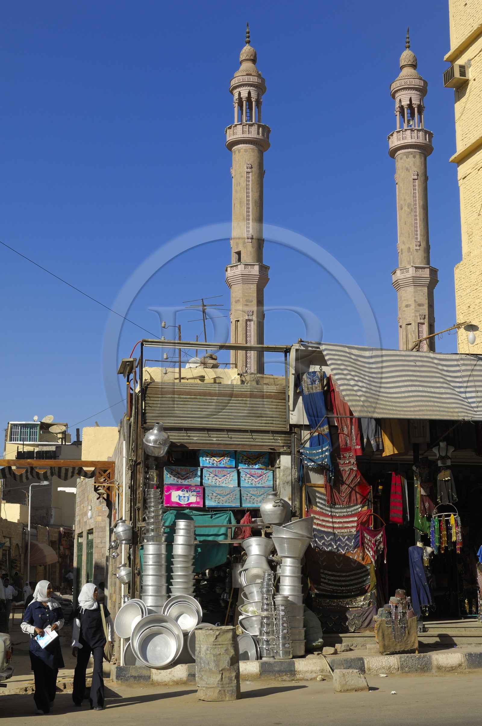 Egypte, Haute Egypte, Nubie, vallée du Nil, Assouan, le souk